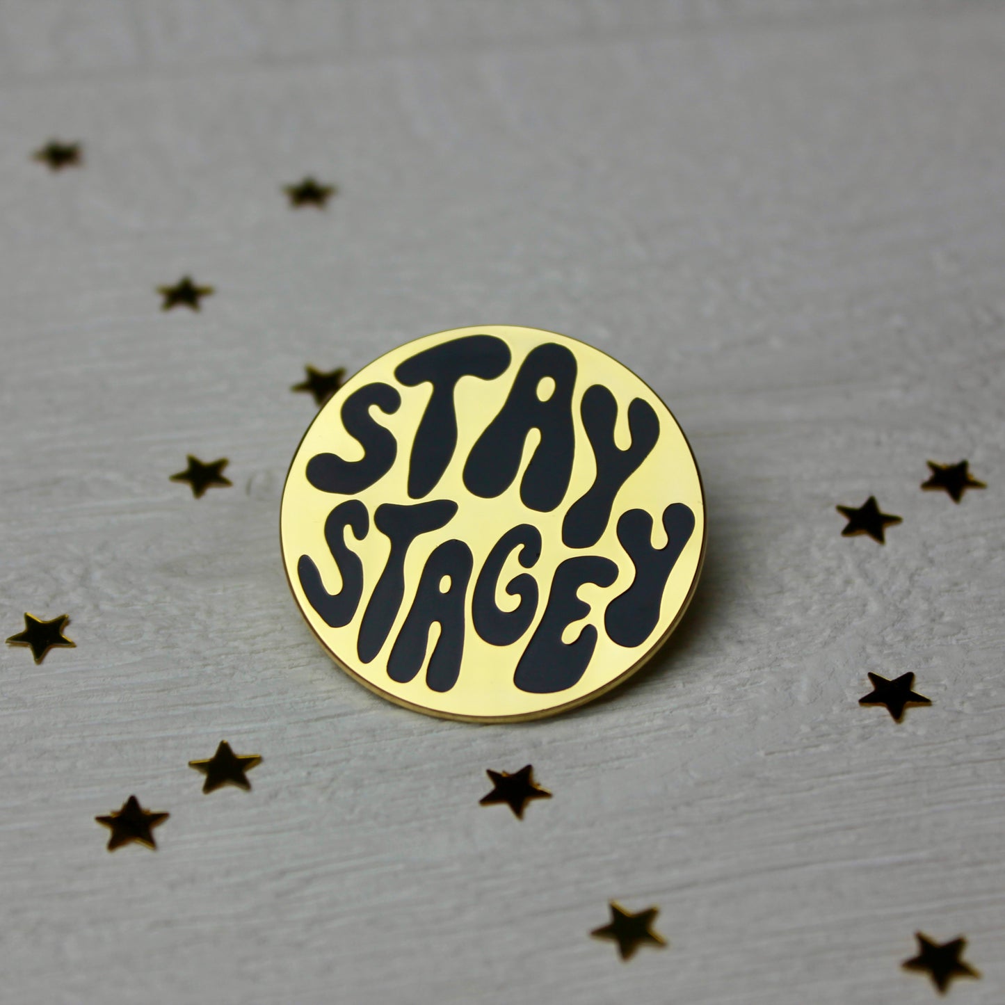 Stay Stagey Hard Enamel Pin