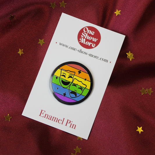 Pride Theatre Hard Enamel Pin