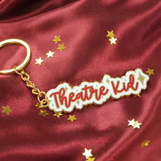 Theatre Kid Enamel Keyring