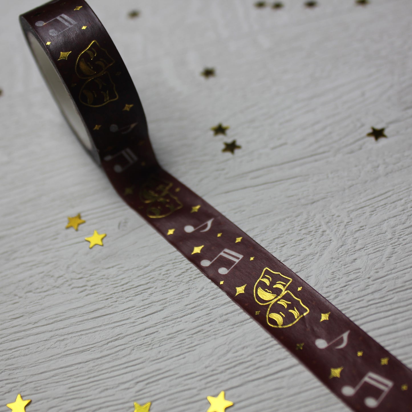 Gold Foil Theatre Washi Tape