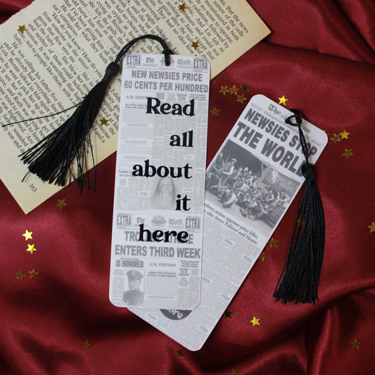 Newsies The Musical Bookmark