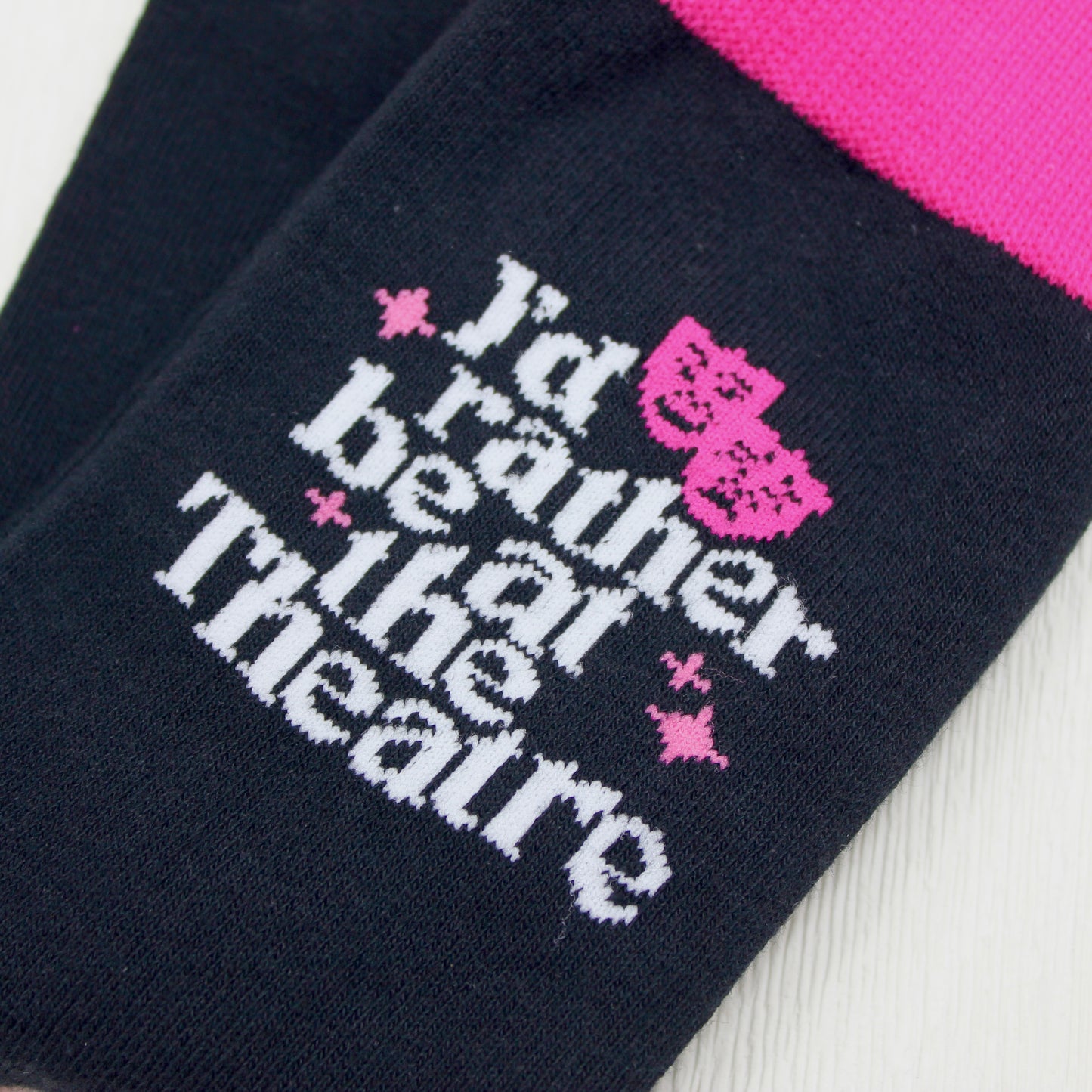 I’d rather be at the Theatre Socks