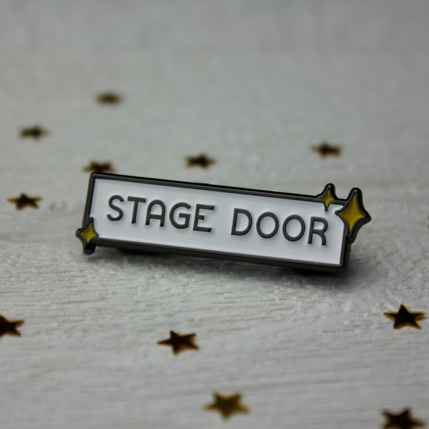 Stage Door Soft Enamel Pin
