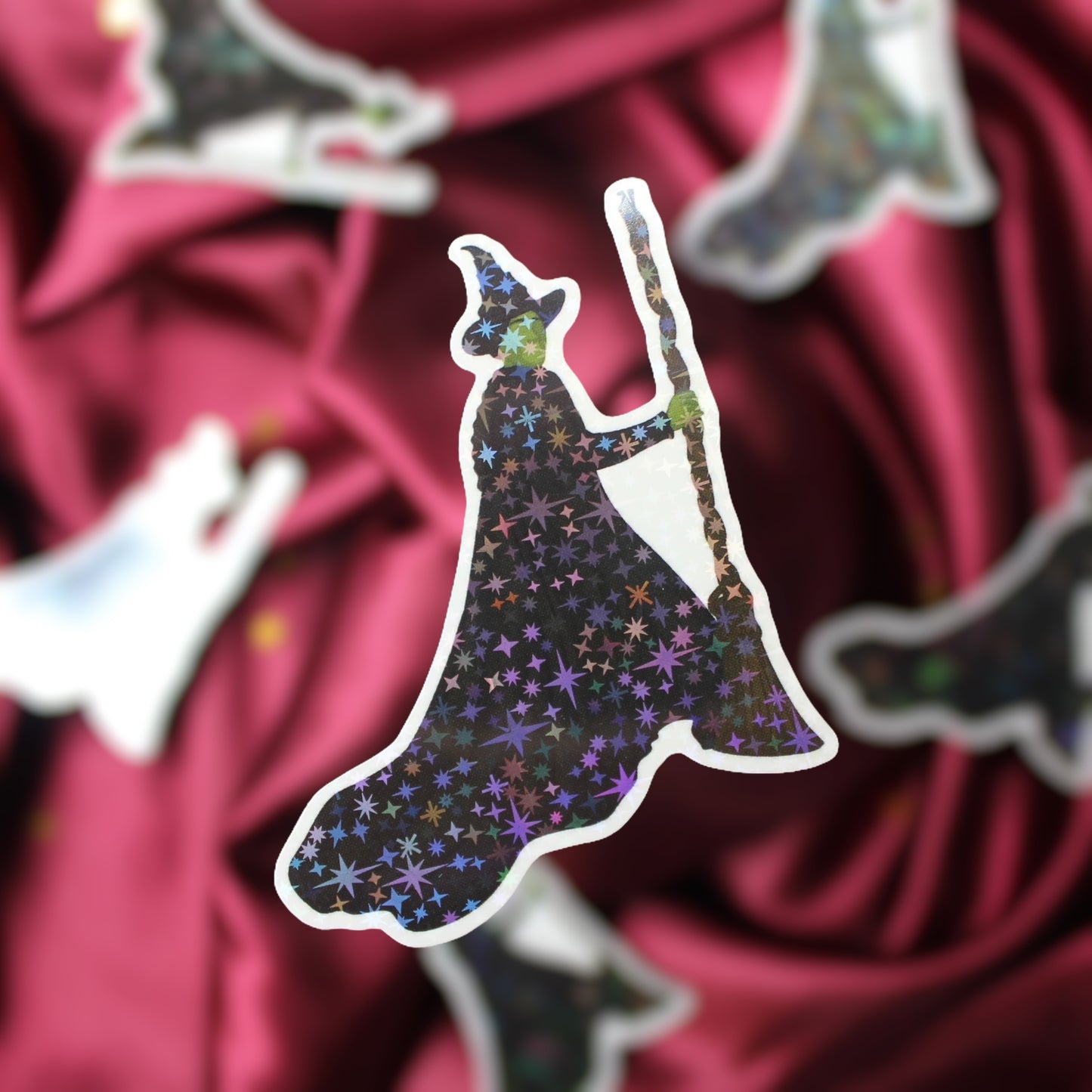 Elphaba and Glinda Wicked The Musical Movie Holographic Stickers