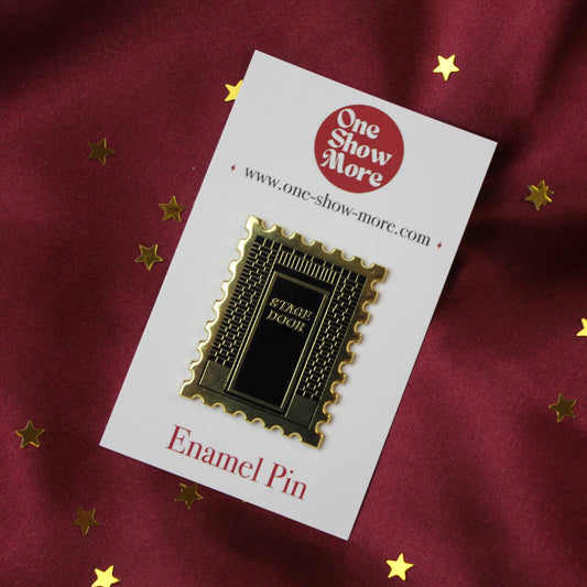 Stage Door Stamp Hard Enamel Pin