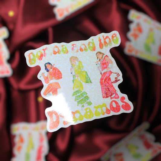 Donna and The Dynamos Holographic Sticker