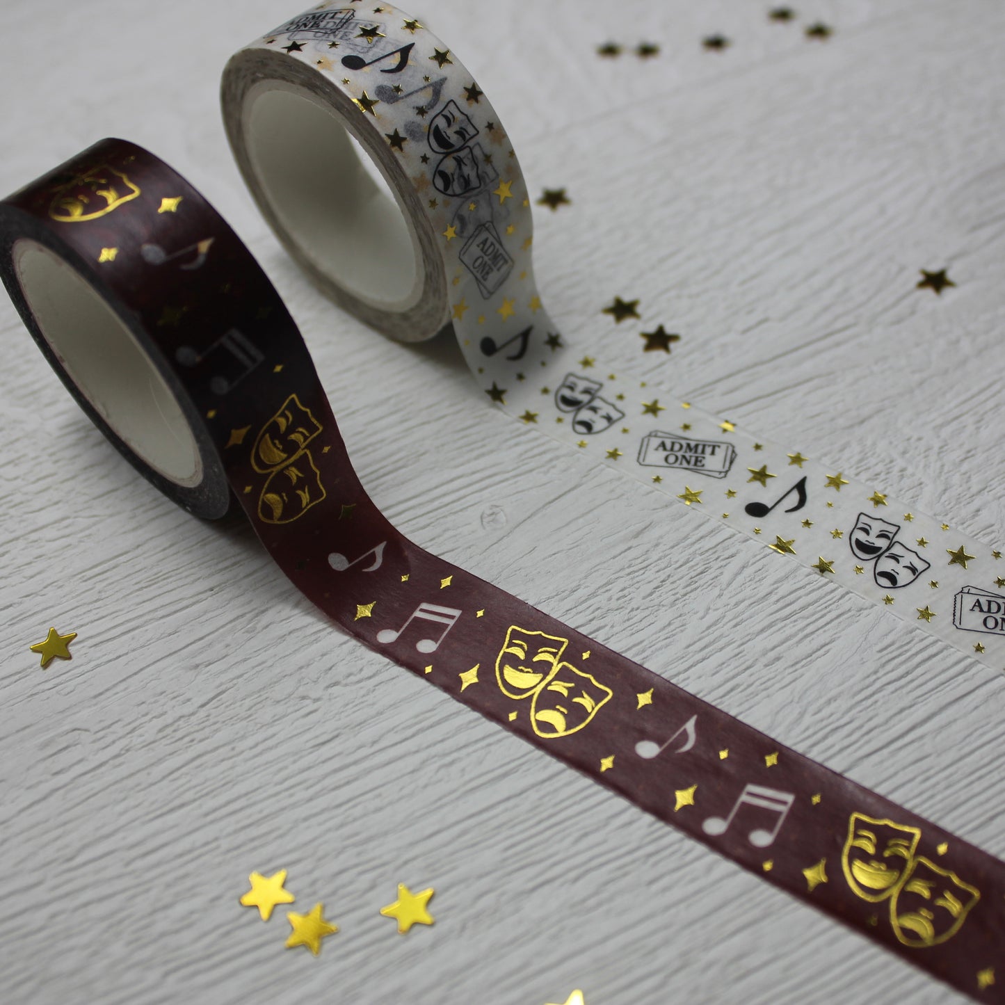 Gold Foil Theatre Washi Tape