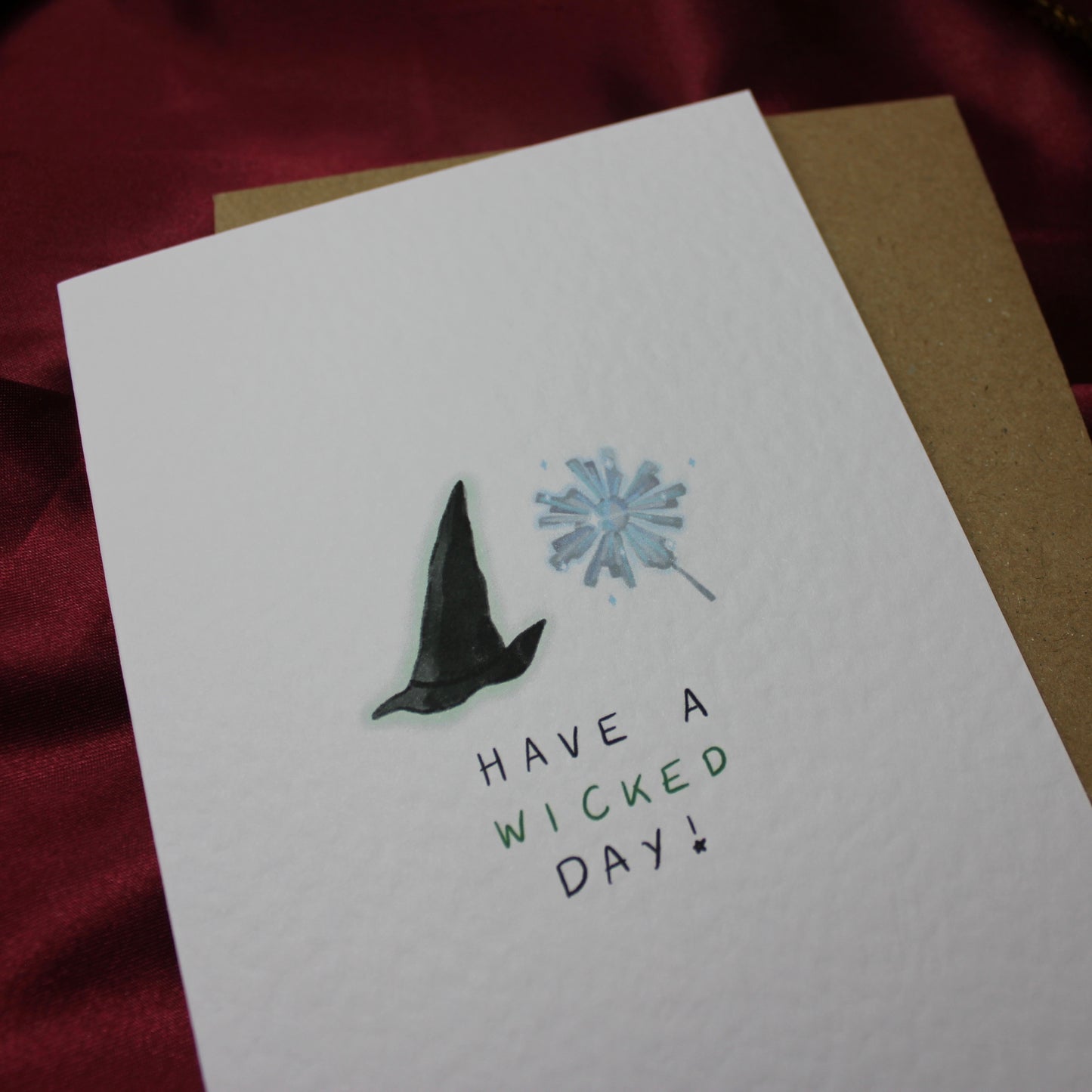 Wicked The Musical Have a Wicked Day Birthday Card