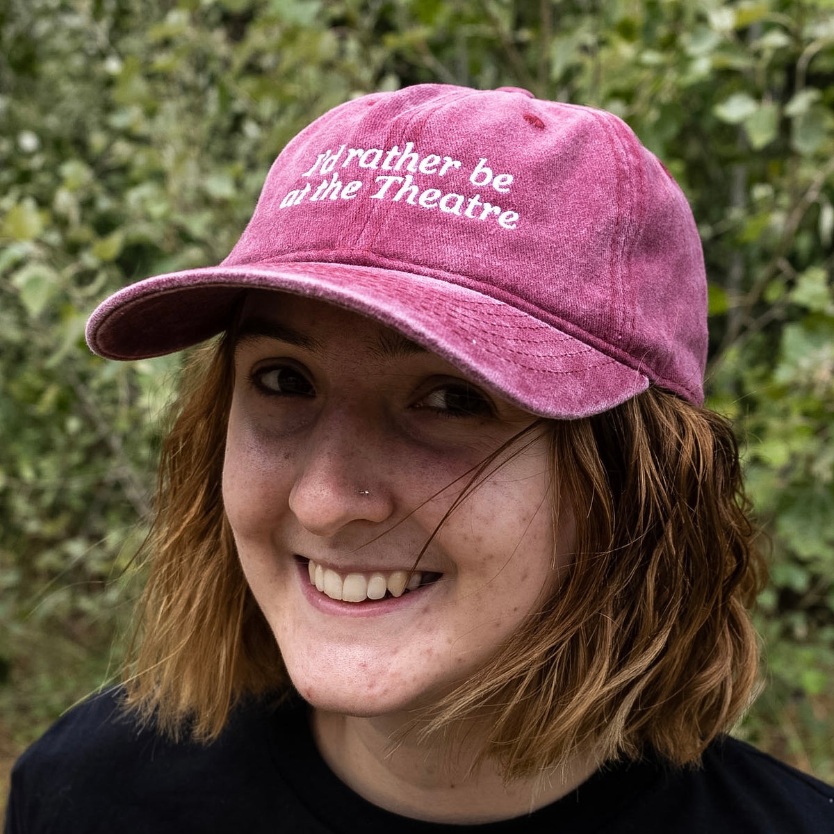I’d rather be at the Theatre Vintage style Baseball Cap