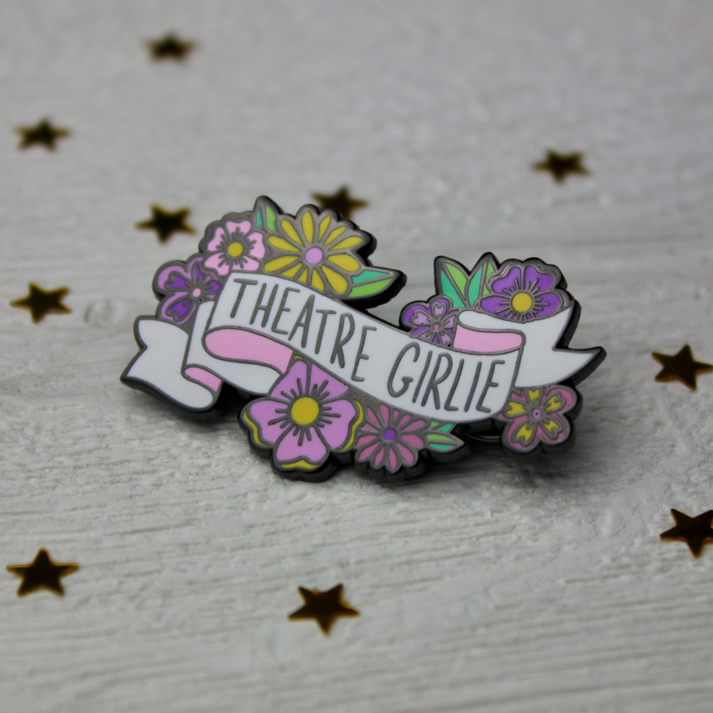 Theatre Girlie Hard Enamel Pin