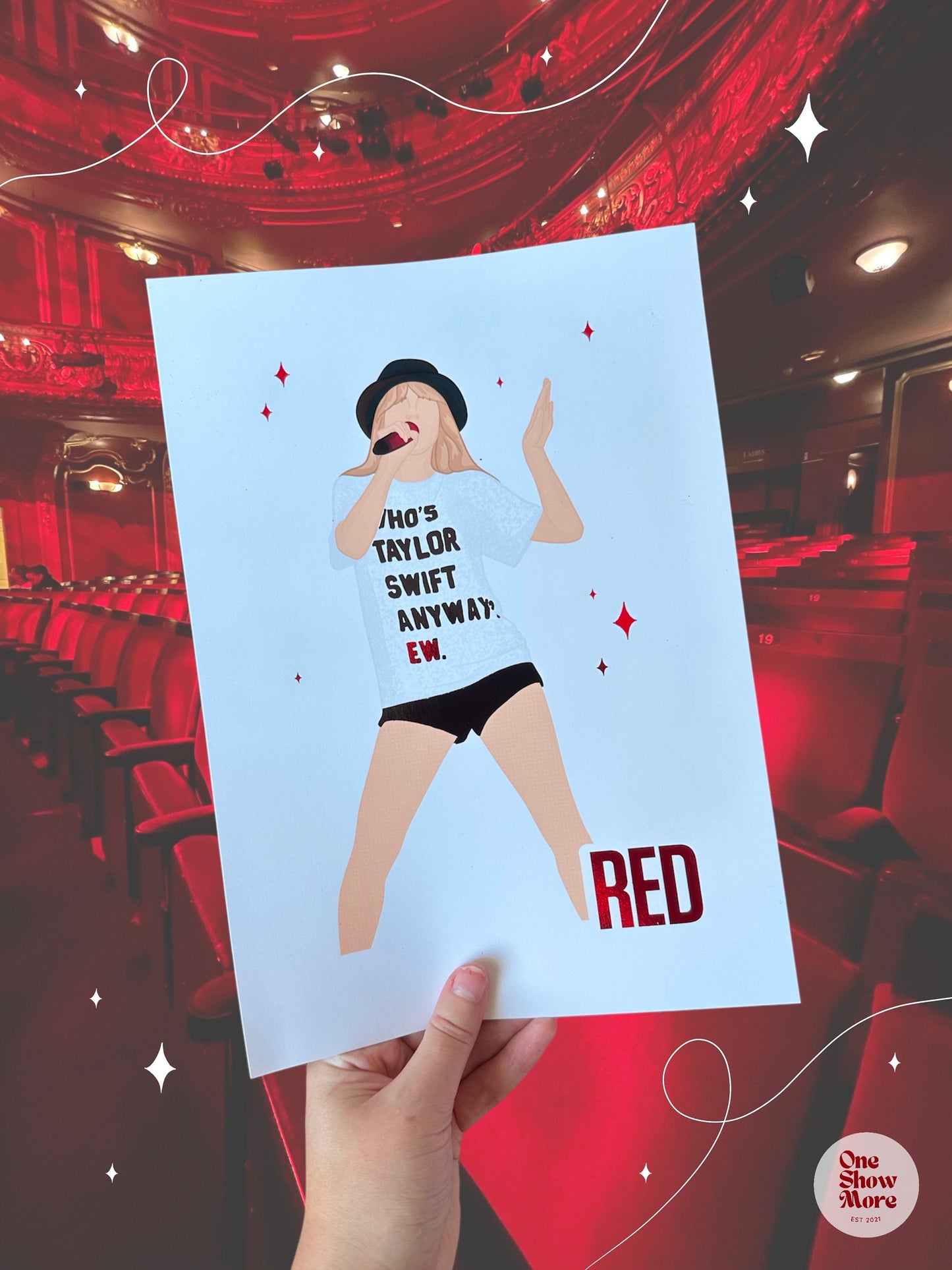 Taylor Swift Era Tour Foil Prints