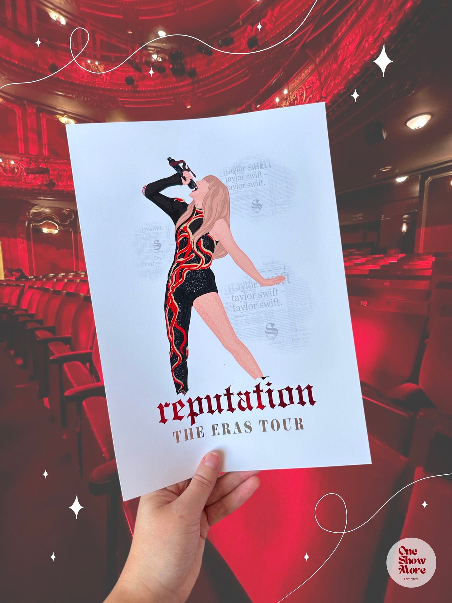 Taylor Swift Era Tour Foil Prints