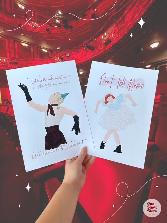 Cabaret The Musical Foil Prints