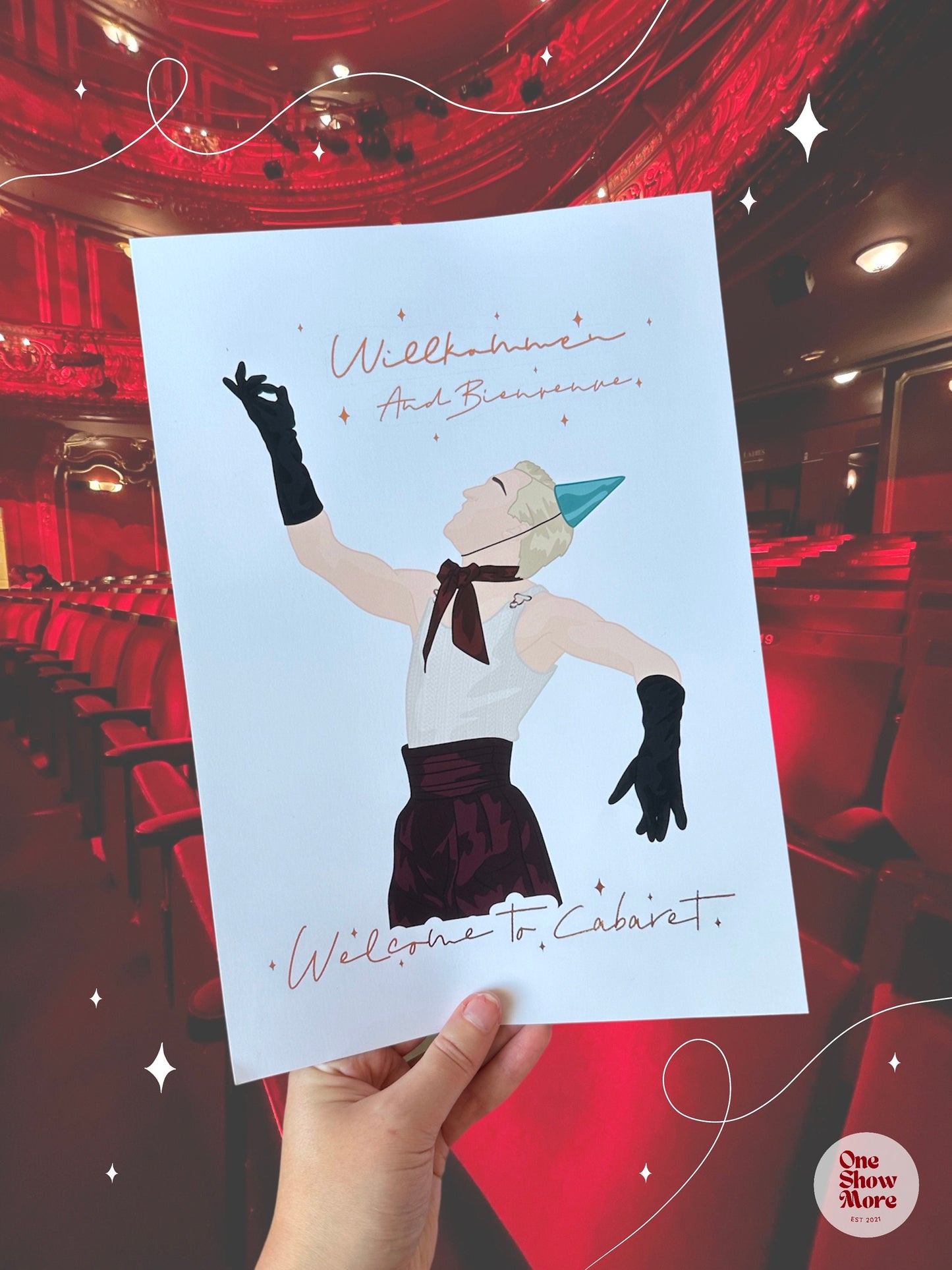 Cabaret The Musical Foil Prints