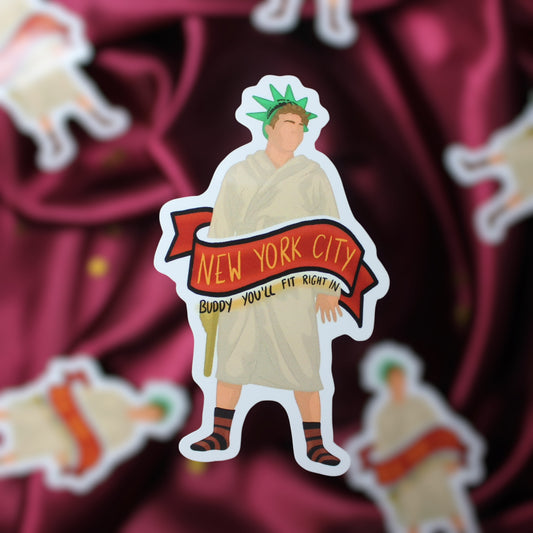 Two Strangers The Musical Dougal Sticker