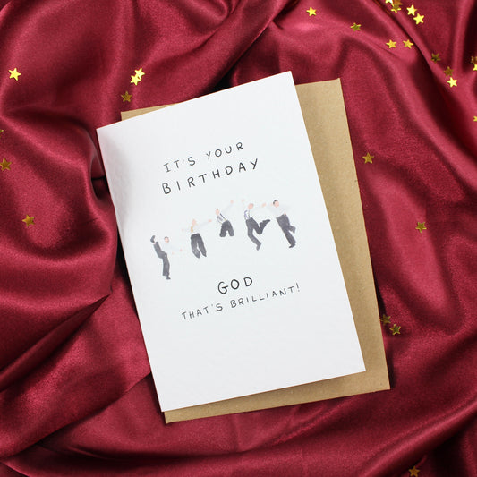 Operation Mincemeat The Musical ‘God that’s brilliant!’ Birthday Card
