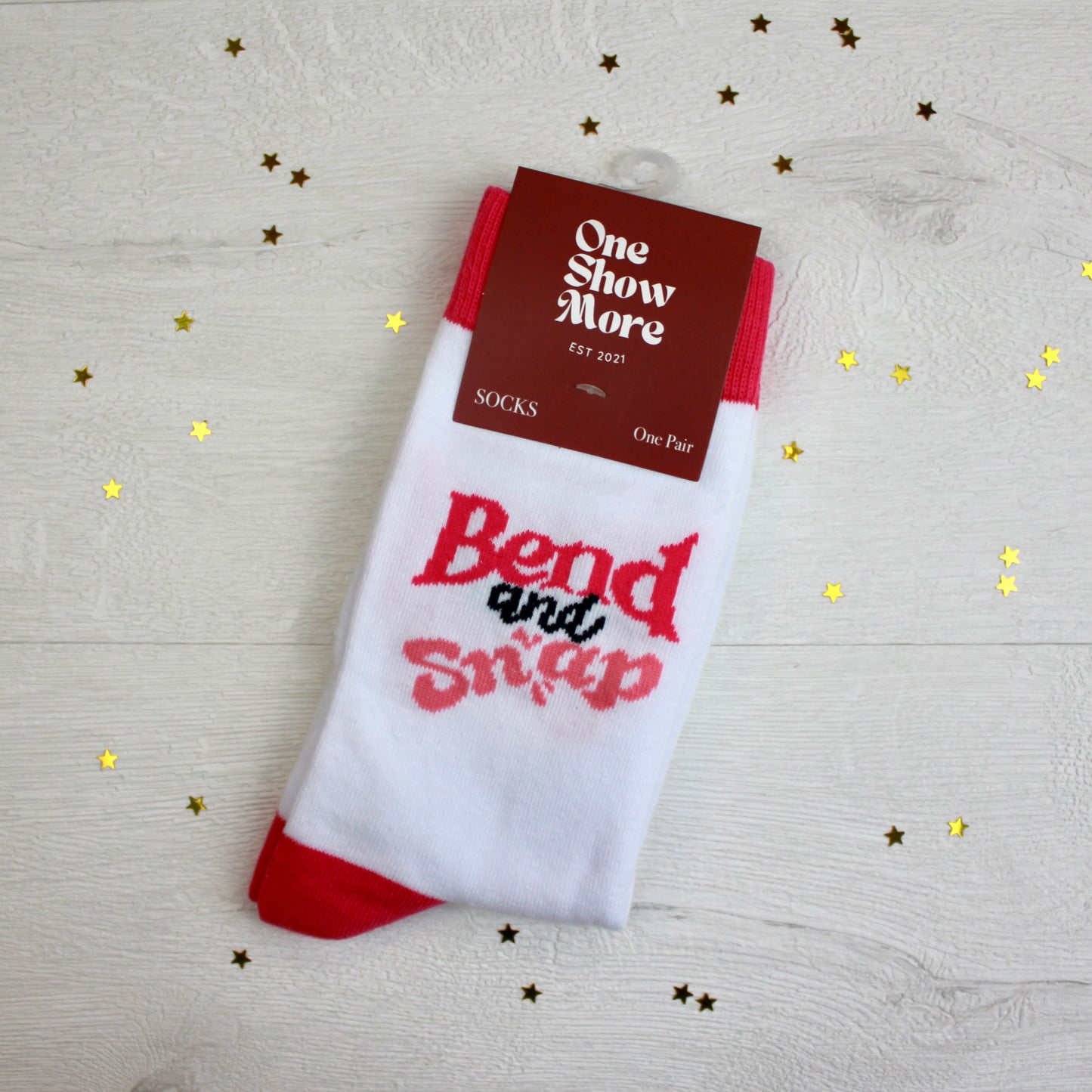 Legally Blonde The Musical Bend and Snap Socks