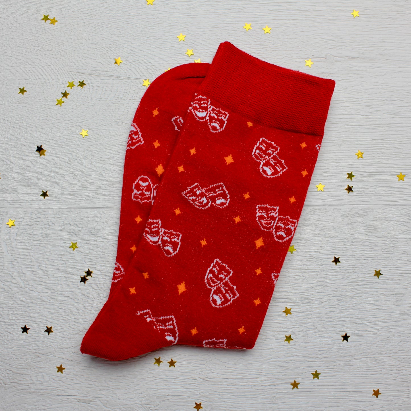 Red Theatre Socks