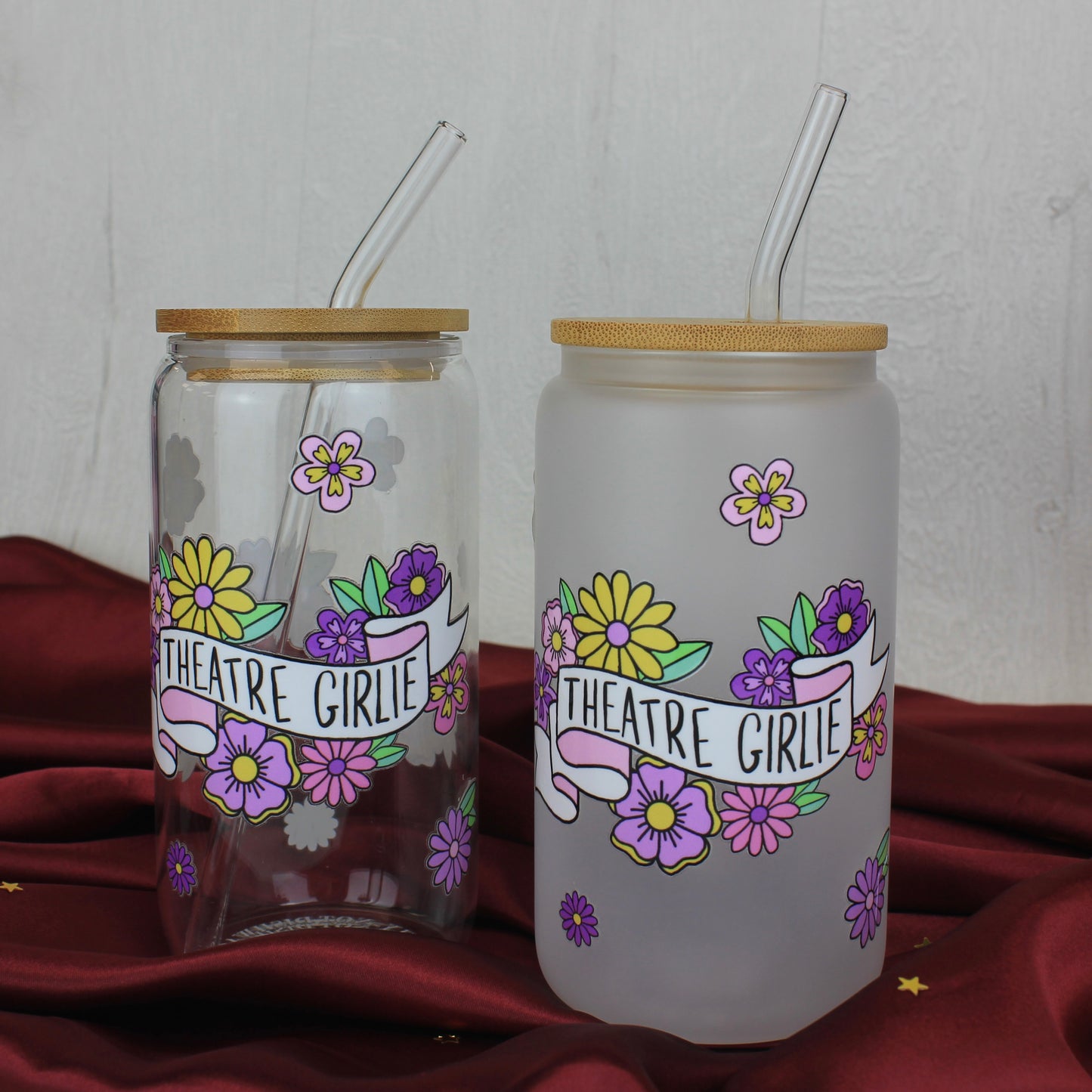 Theatre Girlie Glass Cup