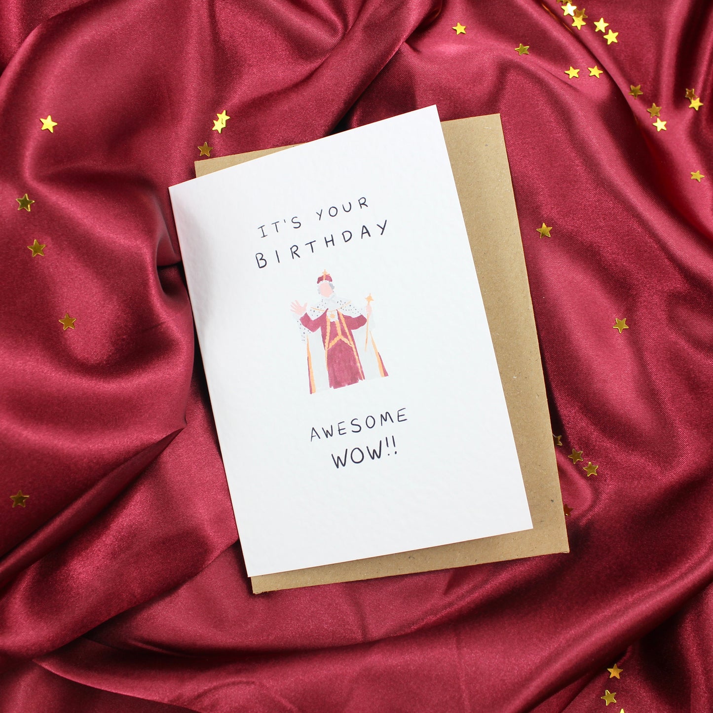 Hamilton The Musical King George Birthday Card