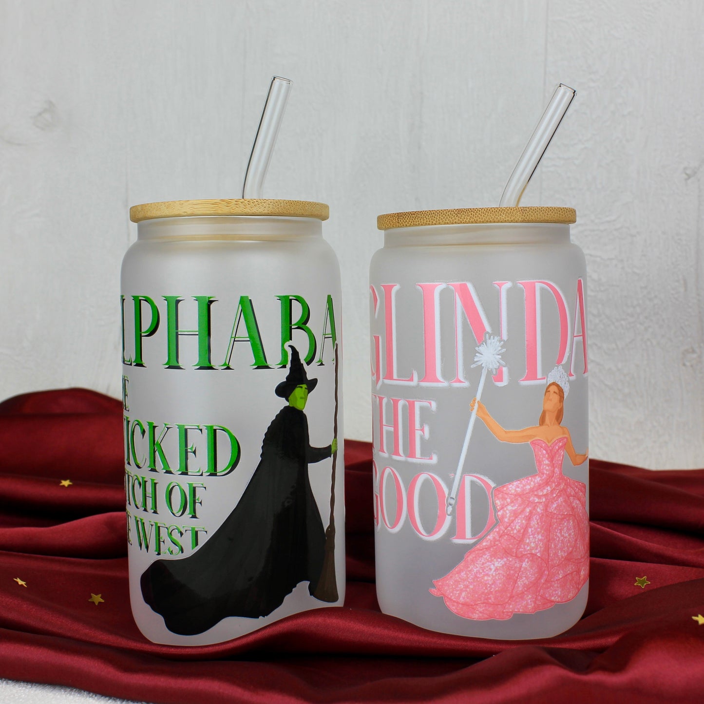 Wicked The Musical Glass Cup