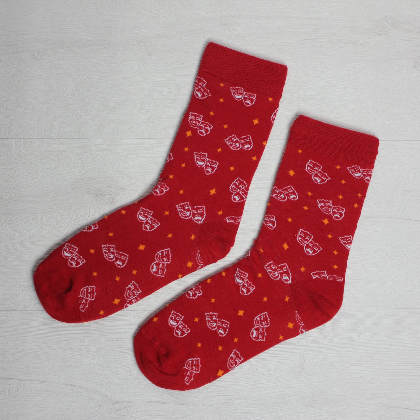 Red Theatre Socks