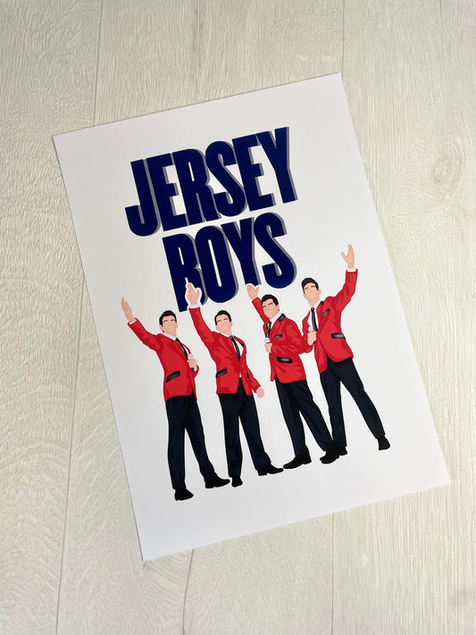 Jersey Boys The Musical Foil Print