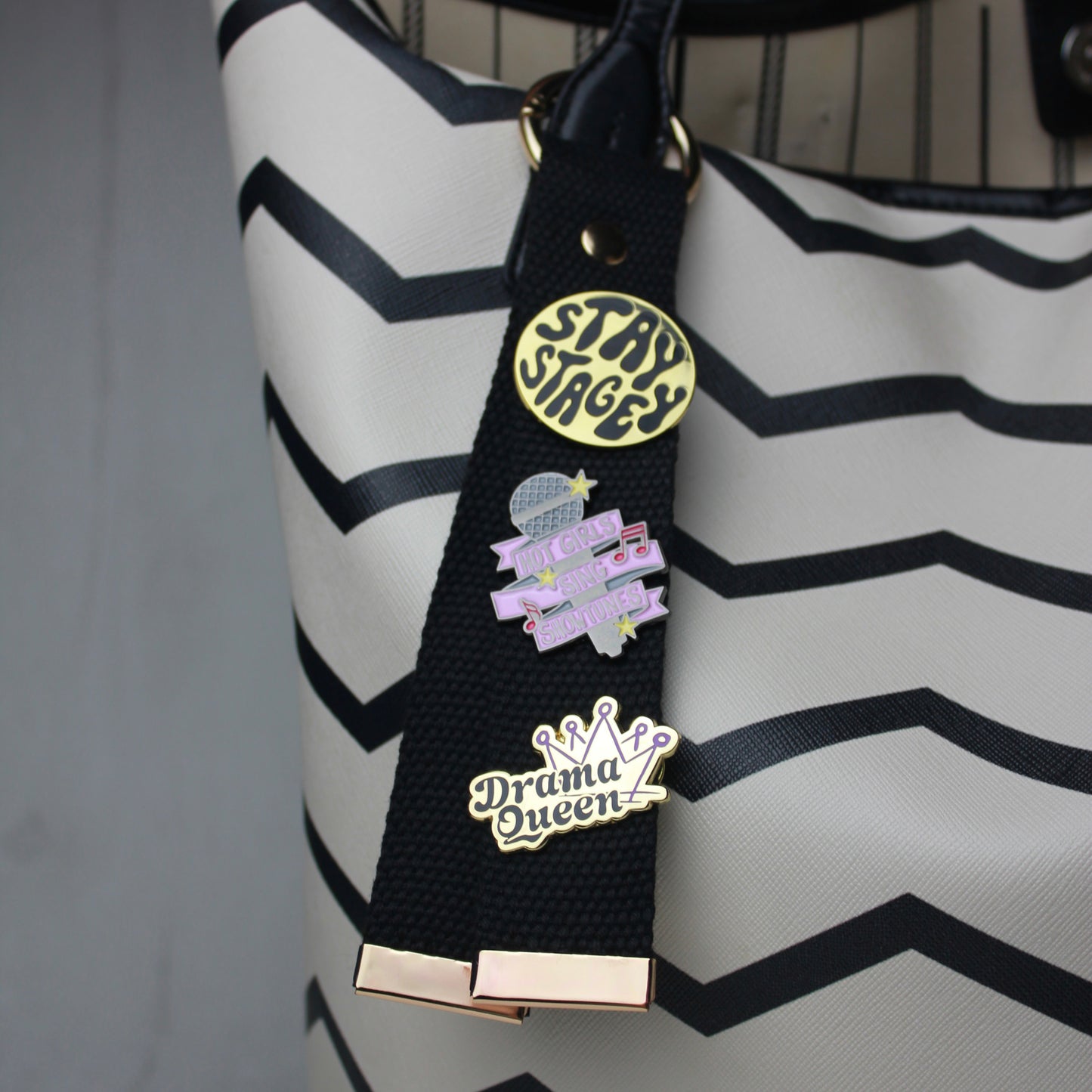 Hot Girls Sing Showtunes Soft Enamel Pin