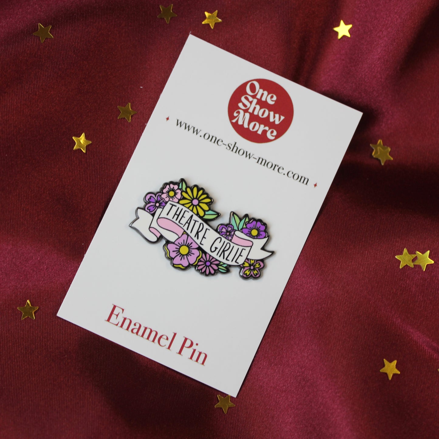 Theatre Girlie Hard Enamel Pin