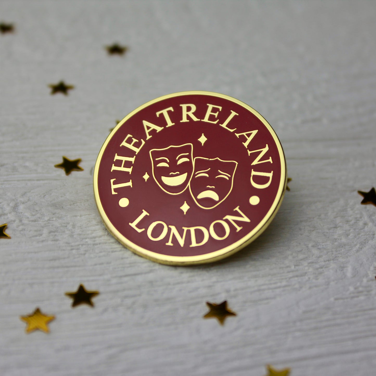Theatre Land London Hard Enamel Pin