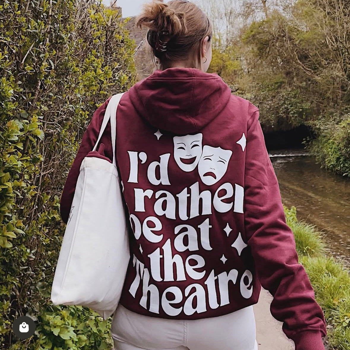 I’d rather be at the Theatre Hoodie