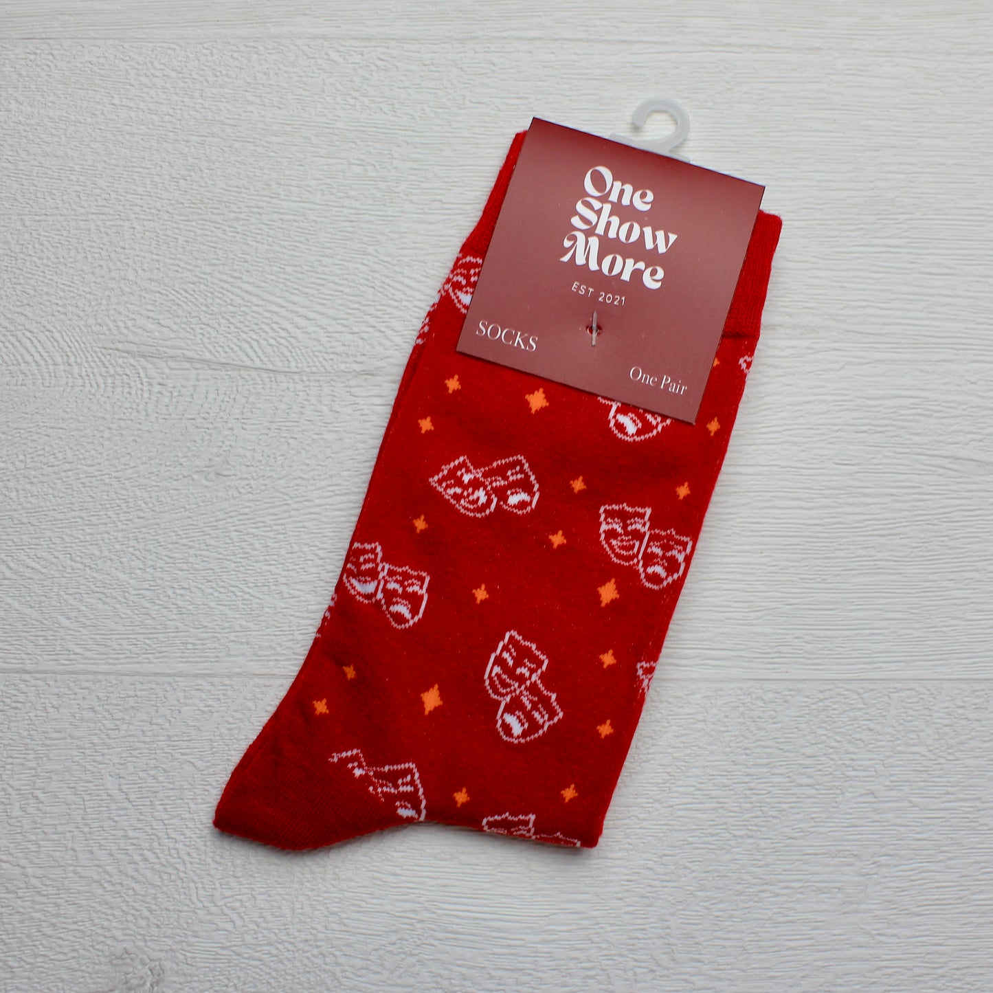 Red Theatre Socks