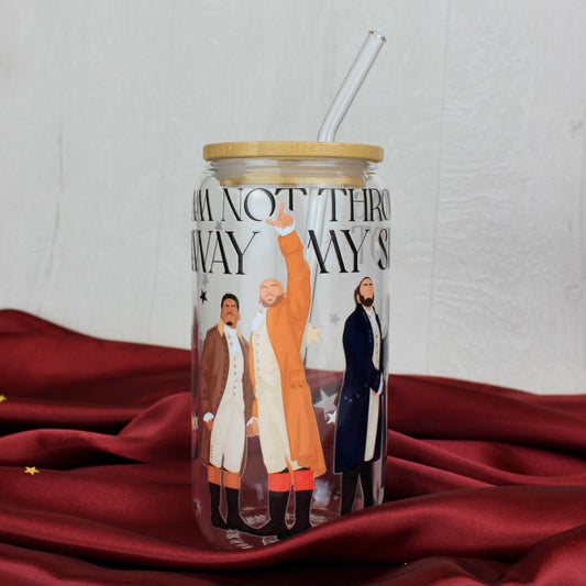 Hamilton The Musical Glass Cup