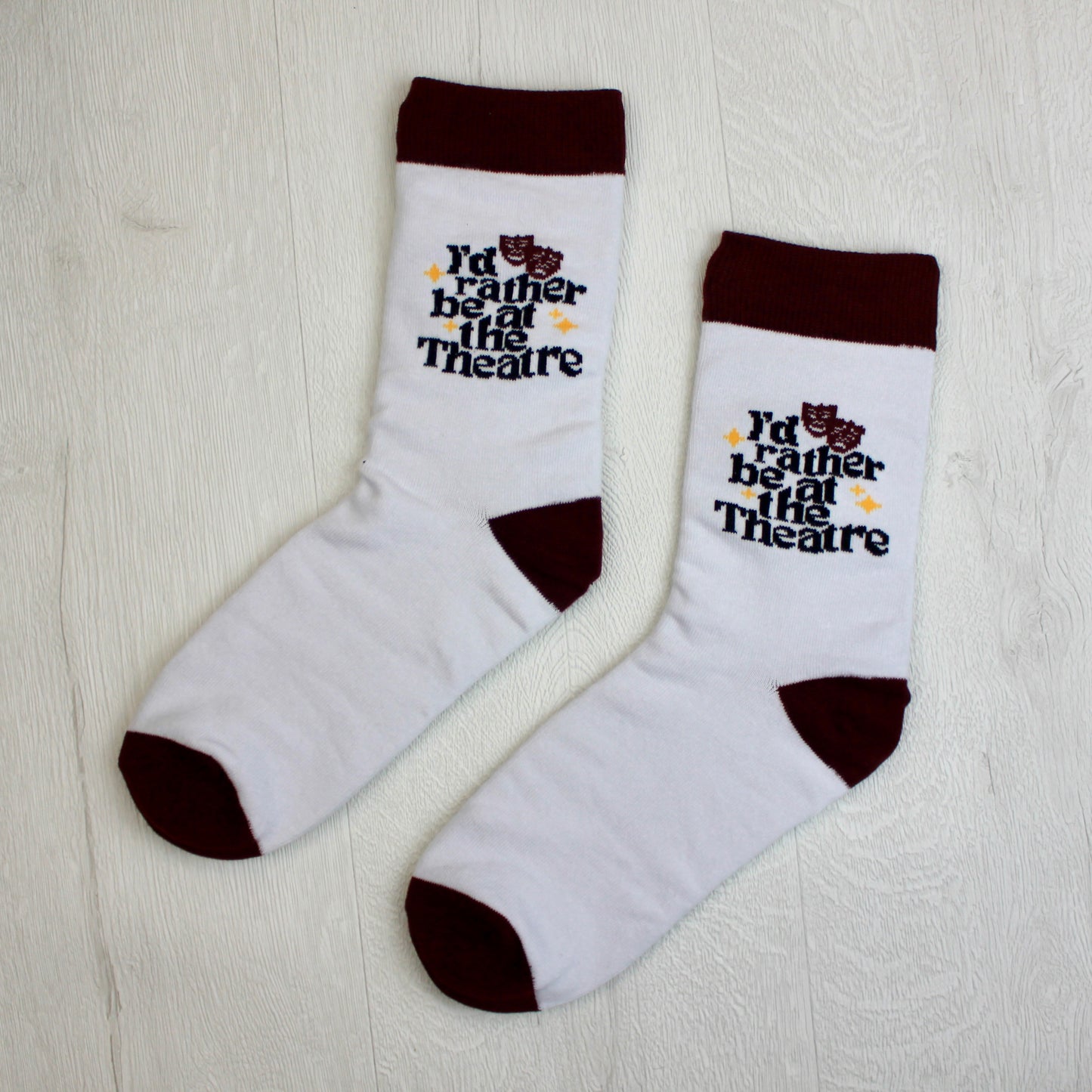 I’d rather be at the Theatre Socks