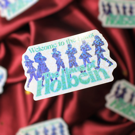 Haus of Holbein Six The Musical Holographic Sticker