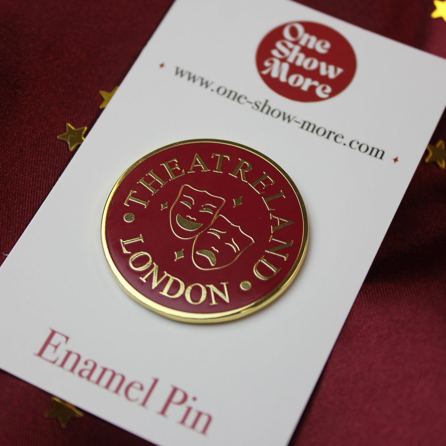 Theatre Land London Hard Enamel Pin