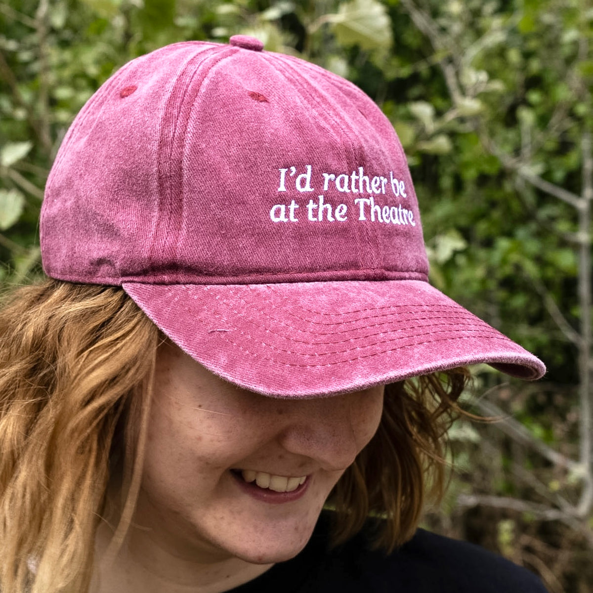 I’d rather be at the Theatre Vintage style Baseball Cap