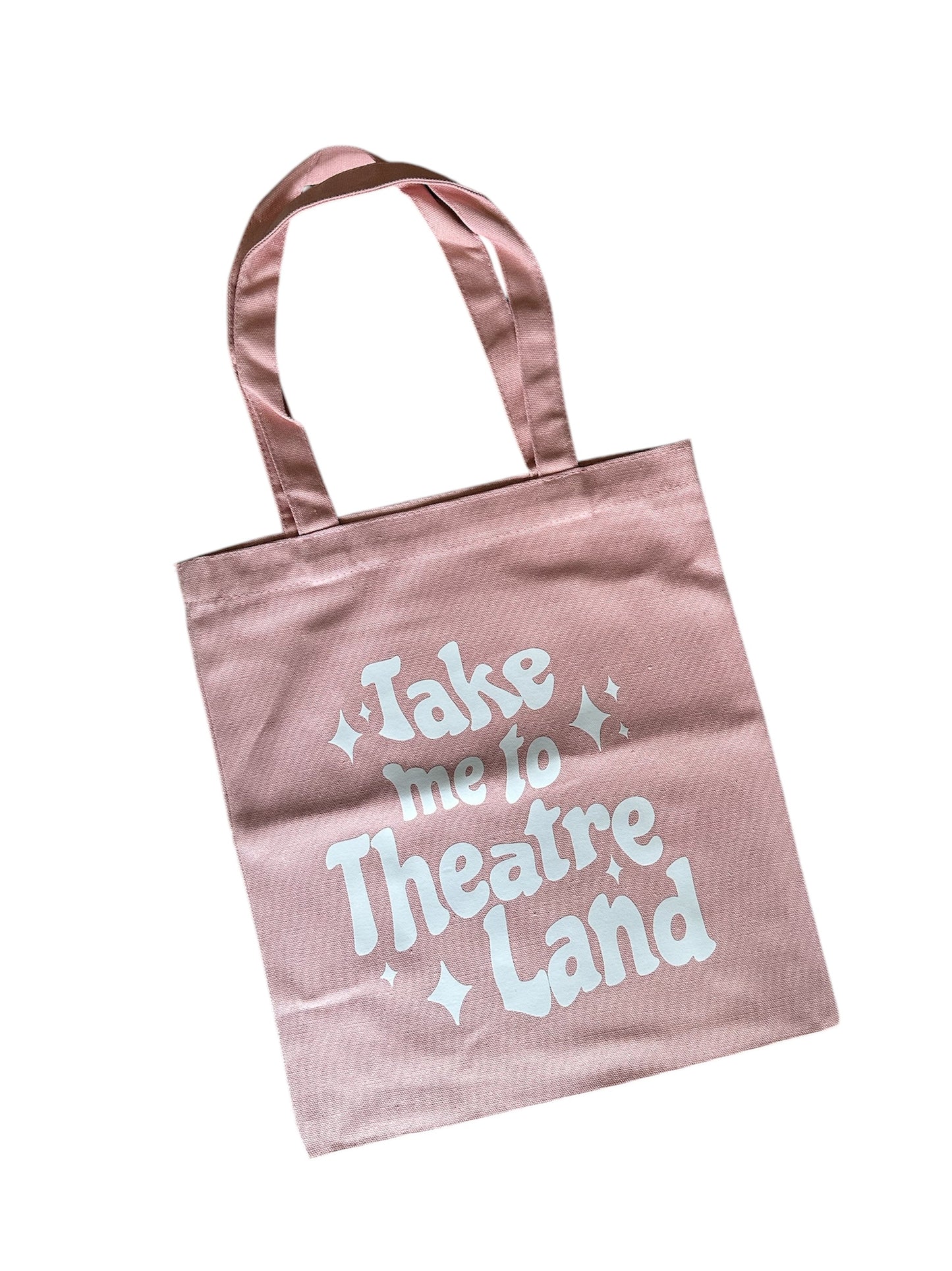 Take Me to Theatre Land Canvas Tote Bag