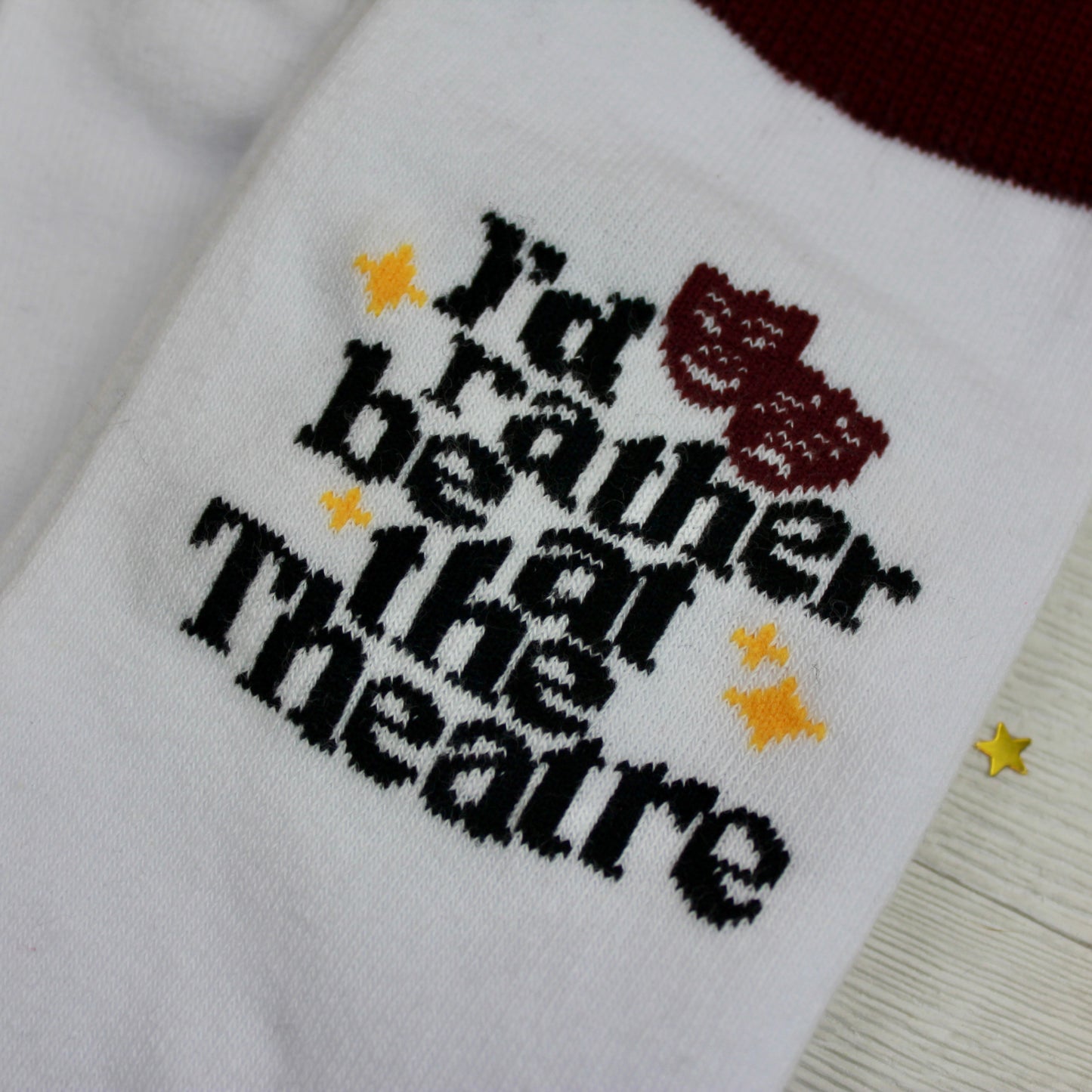 I’d rather be at the Theatre Socks