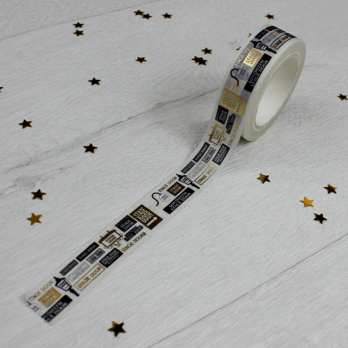 Gold Foil Theatre Washi Tape