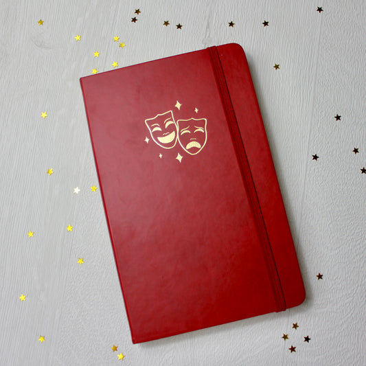 Vegan Leather A5 Theatre Notebook