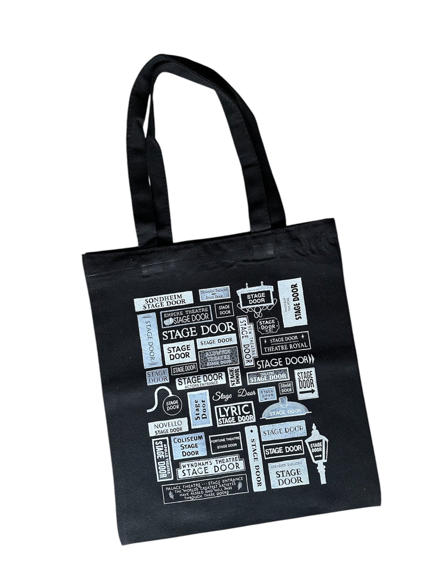 Stage Door Sign Canvas Tote Bag