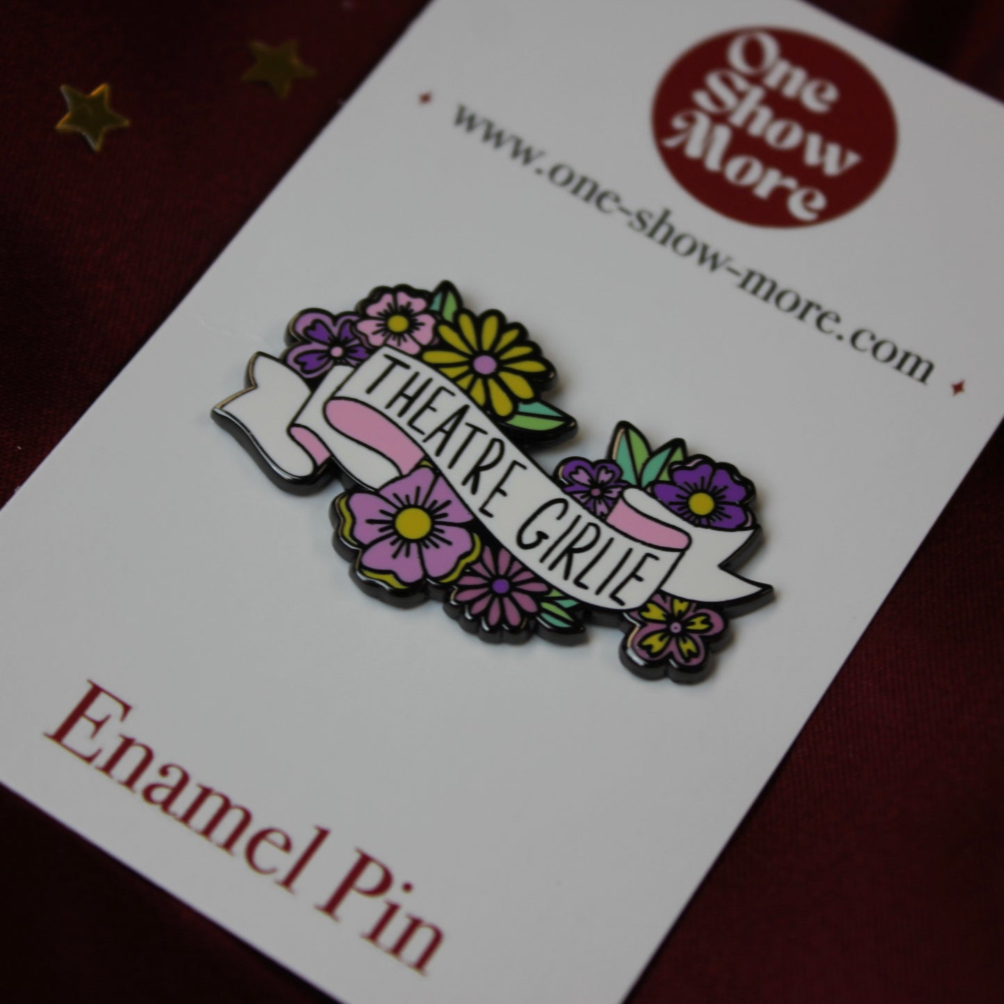 Theatre Girlie Hard Enamel Pin