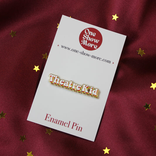 Theatre Kid Soft Enamel Pin