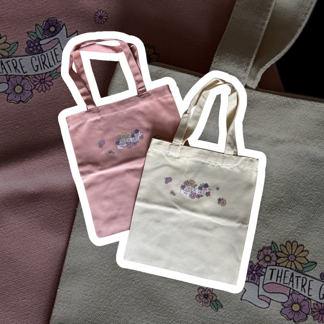 Theatre Girlie Canvas Tote Bag