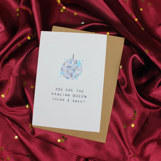 Mamma Mia The Musical ‘You are the Dancing Queen’ Greetings Card