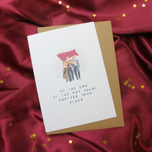 At the end of the day Les Miserables Birthday Card