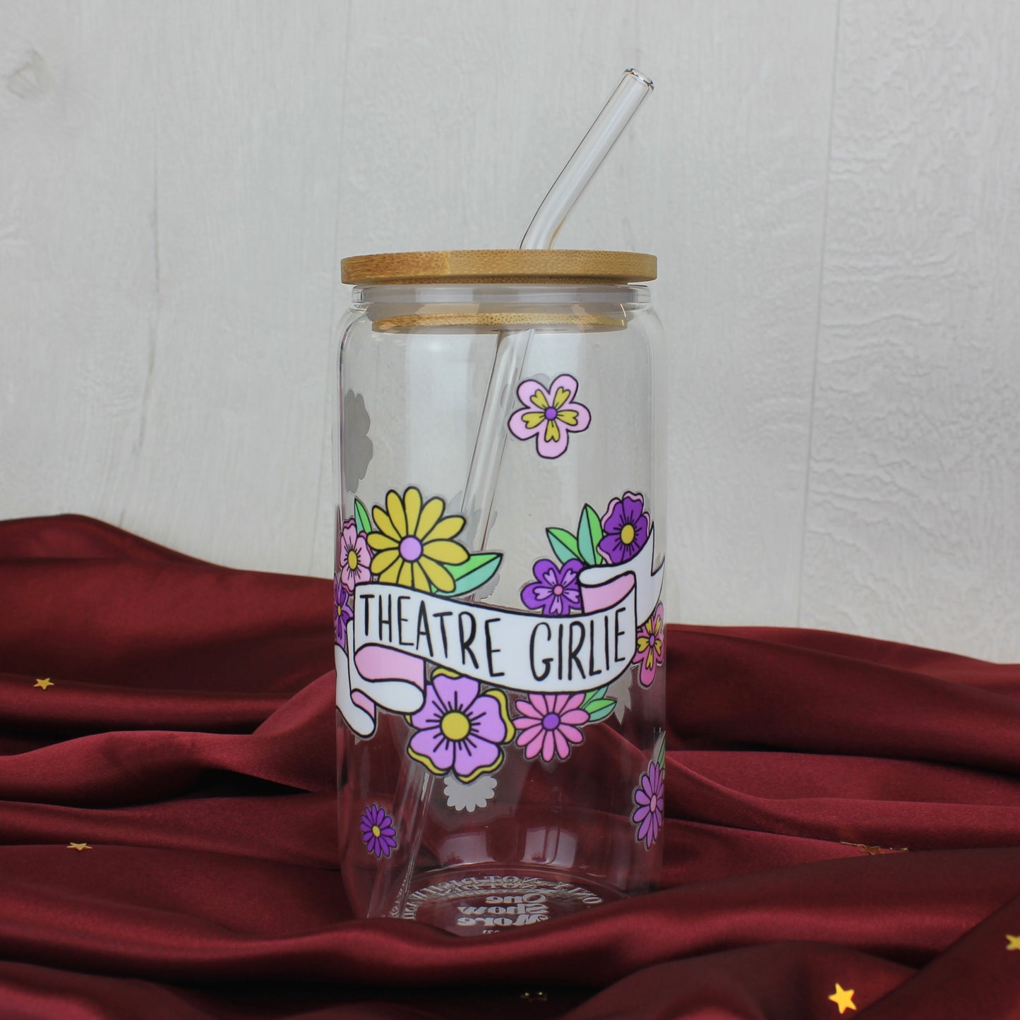 Theatre Girlie Glass Cup