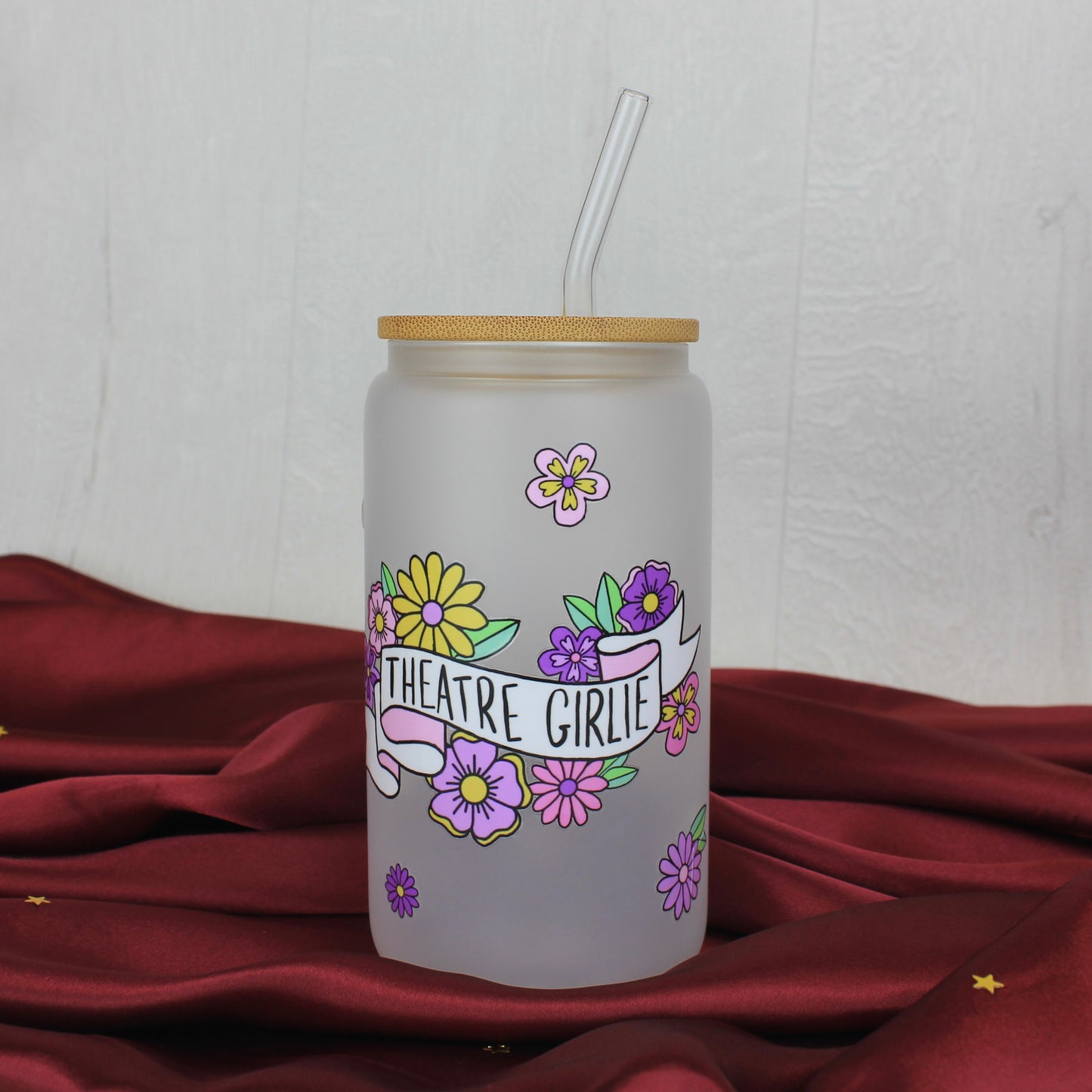 Theatre Girlie Glass Cup