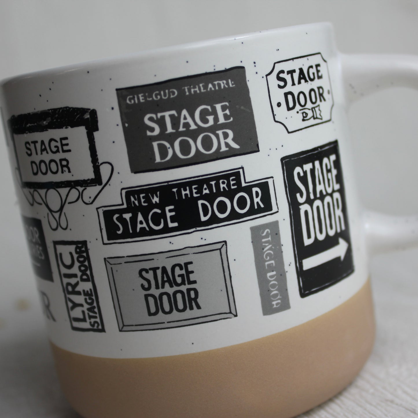 Stage Door Ceramic Mug